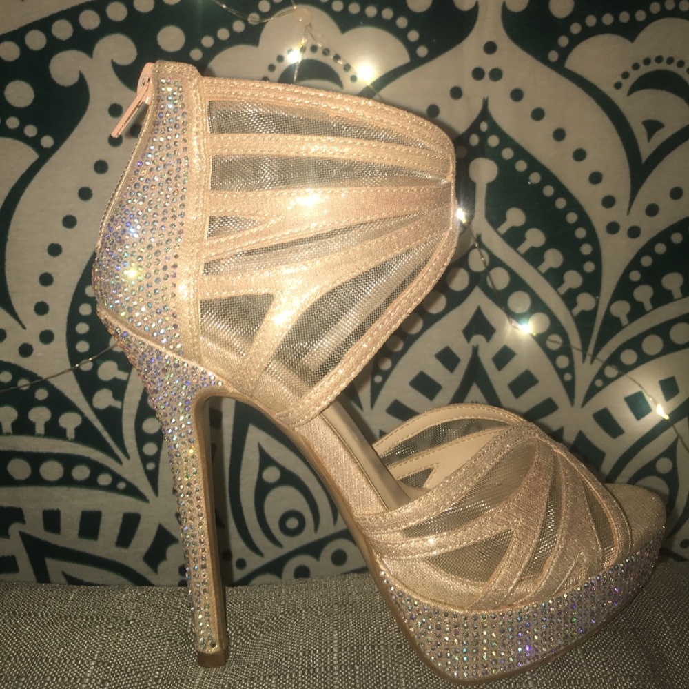 Steve Madden Rose Gold High Heels