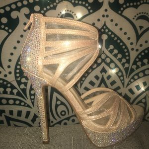 Steve Madden Rose Gold High Heels