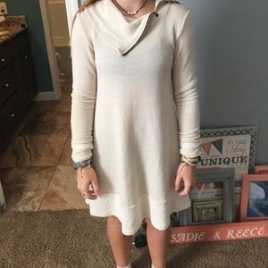 cream dress