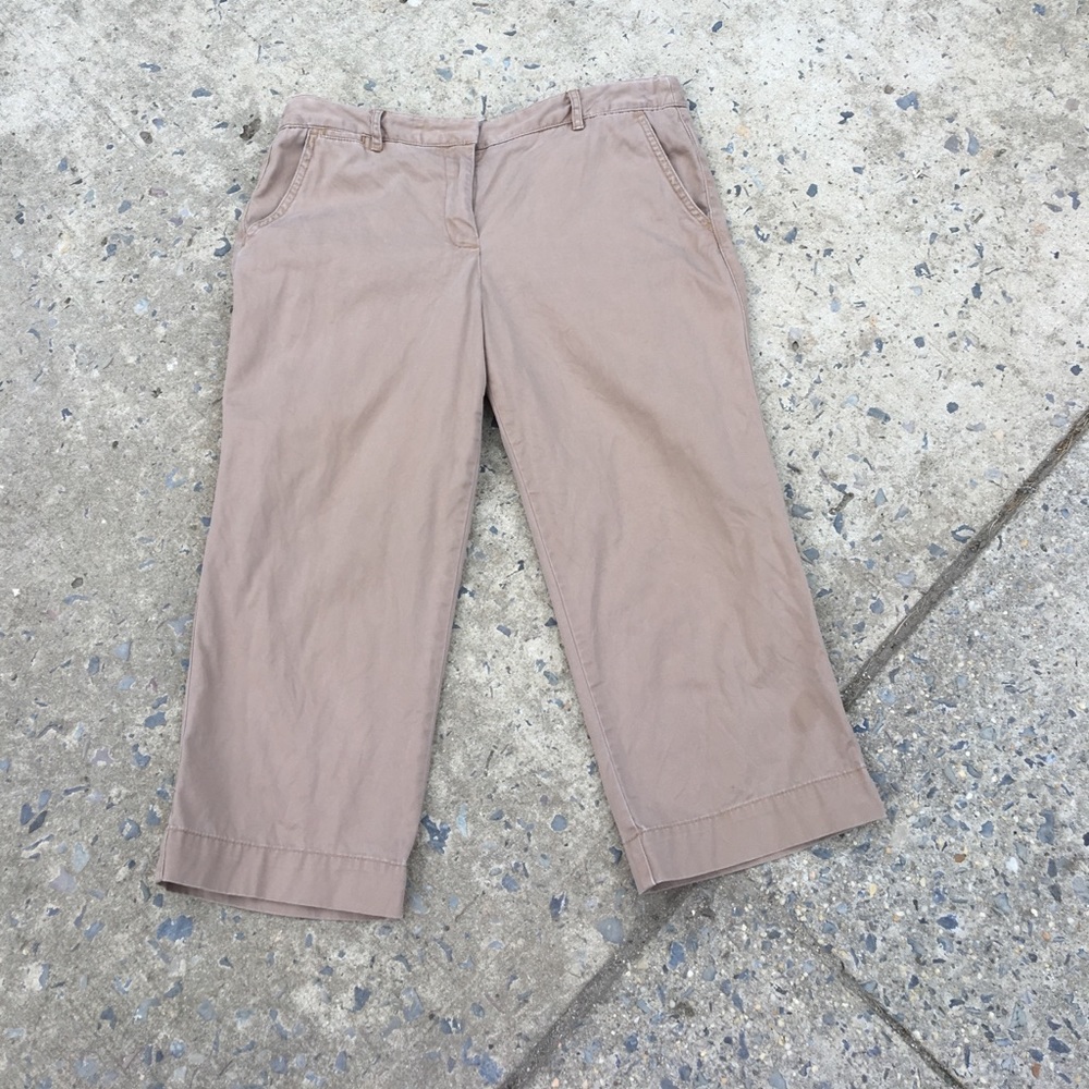 J Crew Capri/Chino pants size 10