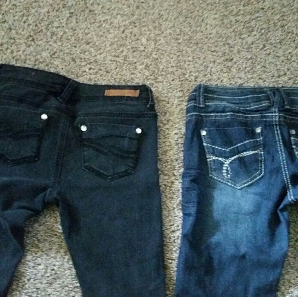 2 pr almost famous skinny jeans