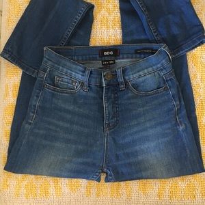 BDG High Rise Cigarette Ankle Jeans