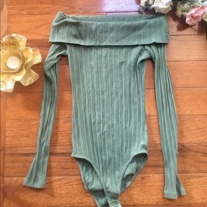 Off-Shoulder Bodysuit