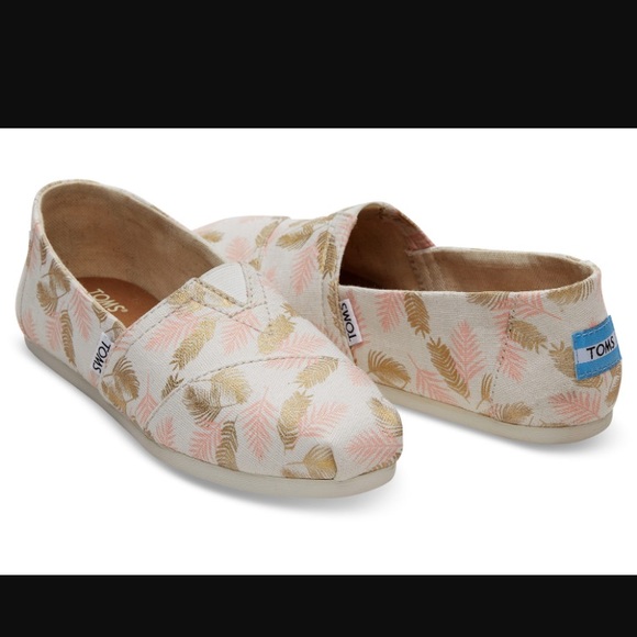 Toms Shoes - Toms Gilded Blush Palm Classics