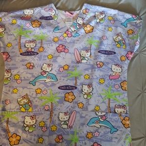 Hello Kitty Scrub Top