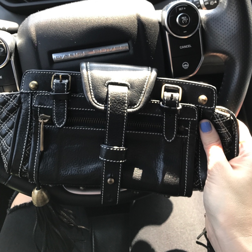 Zac Posen Black Clutch