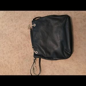 Black Michael Kors leather purse