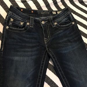 Miss Me Jeans - Dark Boot Cut Jeans - size 27