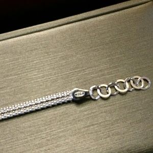 Montaigne Sterling Silver Bracelet plated in Rhodium main image 0