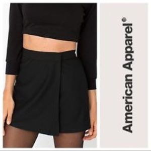 American apparel wrap skirt