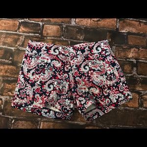 Jcrew Factory City Fit printed chino short