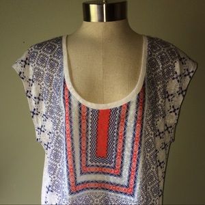 💙Jessica Simpson Tribal Print Top💙