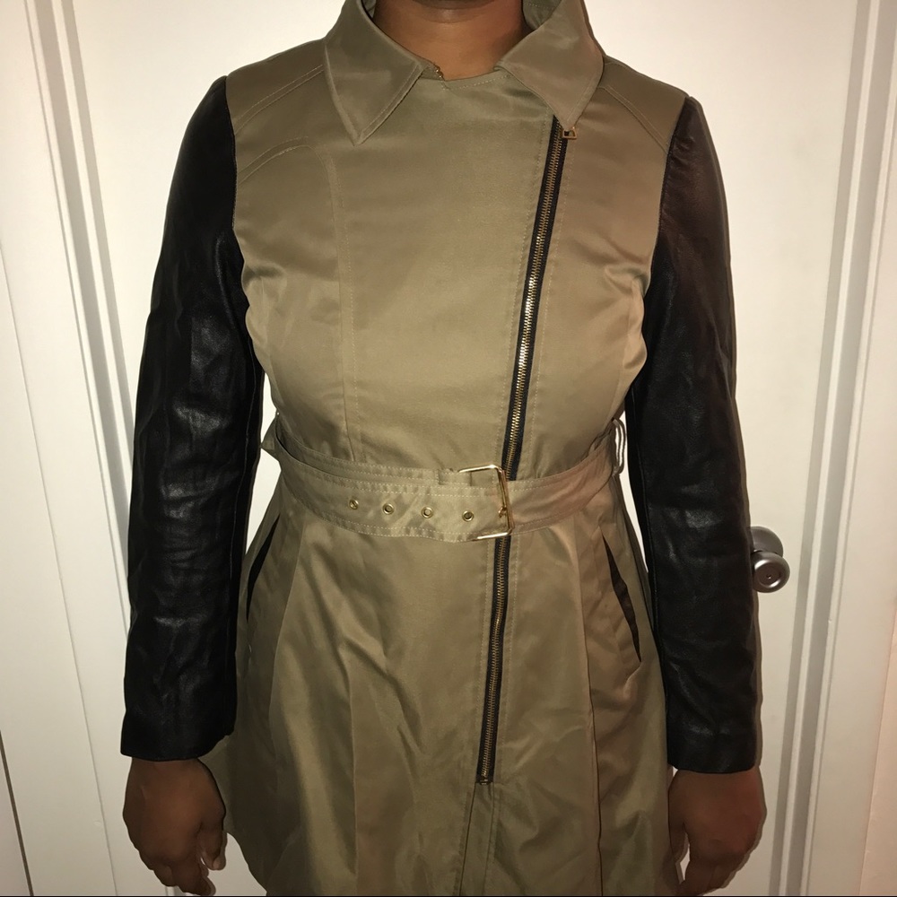 Bebe leather jacket