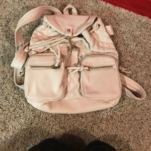 Pink backpack