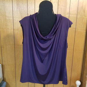 Worthington Woman Stretch Sleeveless Top, EUC, 2XL