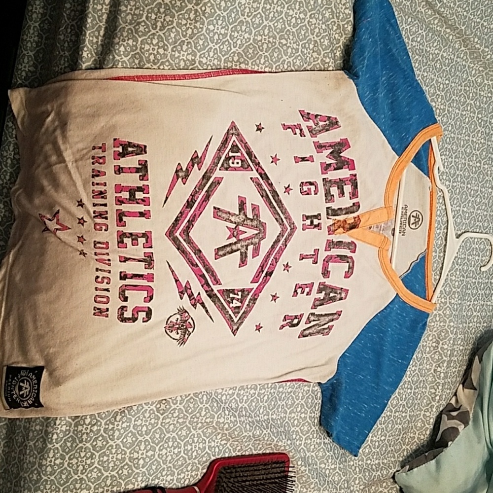 American fighter t shirt