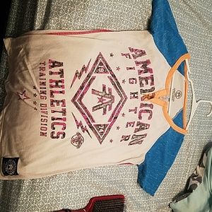 American fighter t shirt