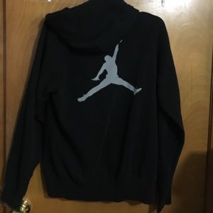 Nike A Jordan zip up hoodie