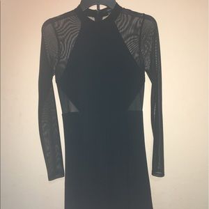 Forever 21 black mesh dress never worn