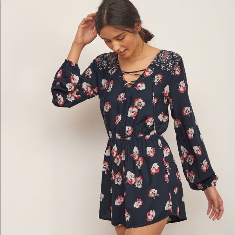 Abercrombie and Fitch lightly worn romper.
