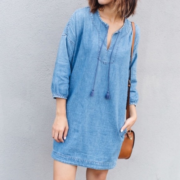 jean tunic dress