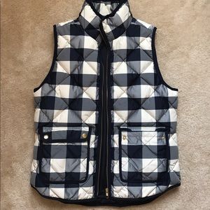 Jcrew Quilted Down Vest