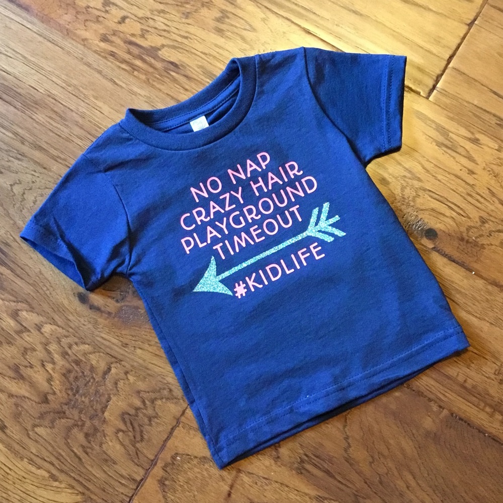 #kidlife Custom Tickled Pink Tee!