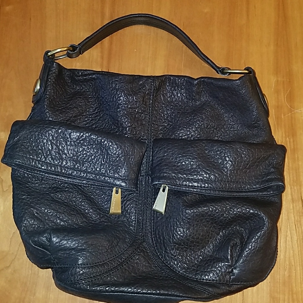 Cynthia Rowley buttery soft pebbled lea handbag
