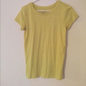 NWT Loft Vintage Wash Roll Cuff Tee, X-Small
