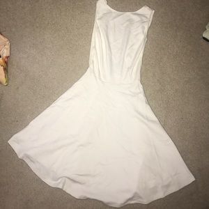 Ponte Sleeveless skater dress