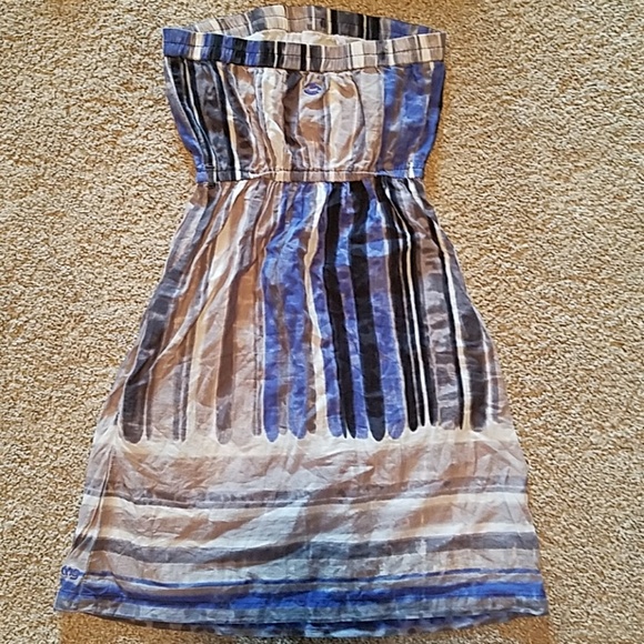 Billabong Strapless Sundress/Coverup - Picture 2 of 3