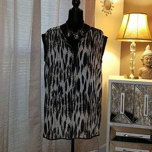 Animal Print Blouse