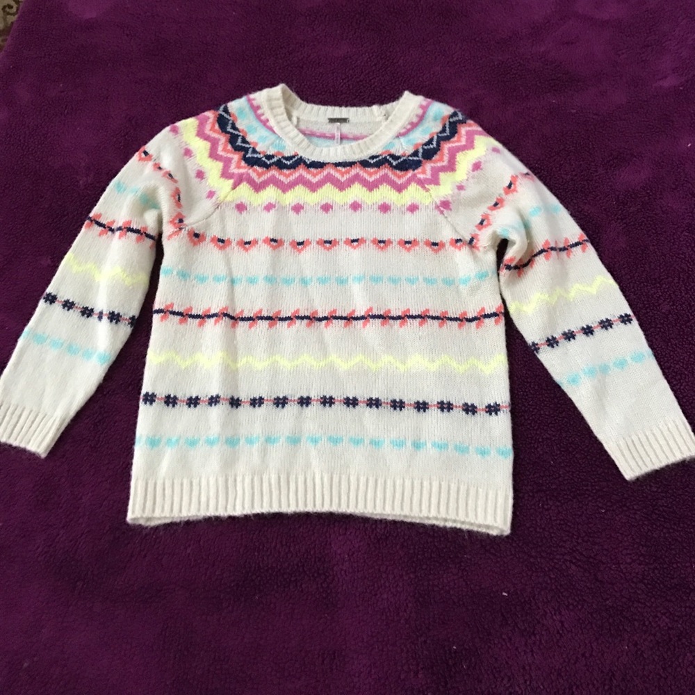 Cute  poof girl sweater