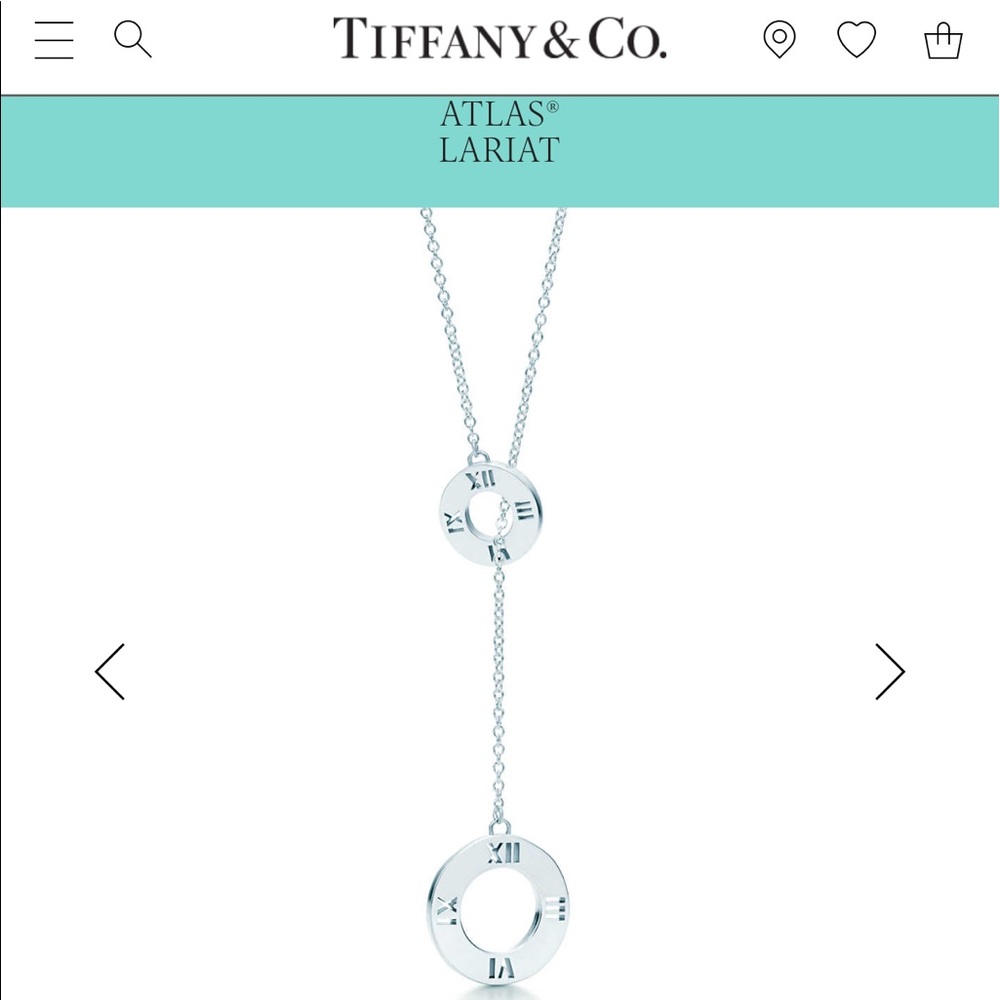 Tiffany Atlas Lariat Necklace