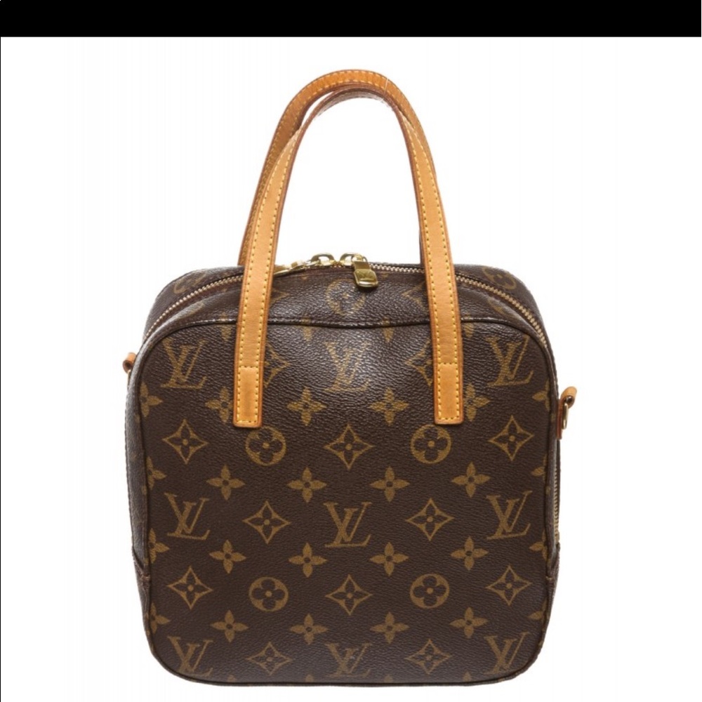 Louis Vuitton Monogram Canvas Leather Spontini Bag