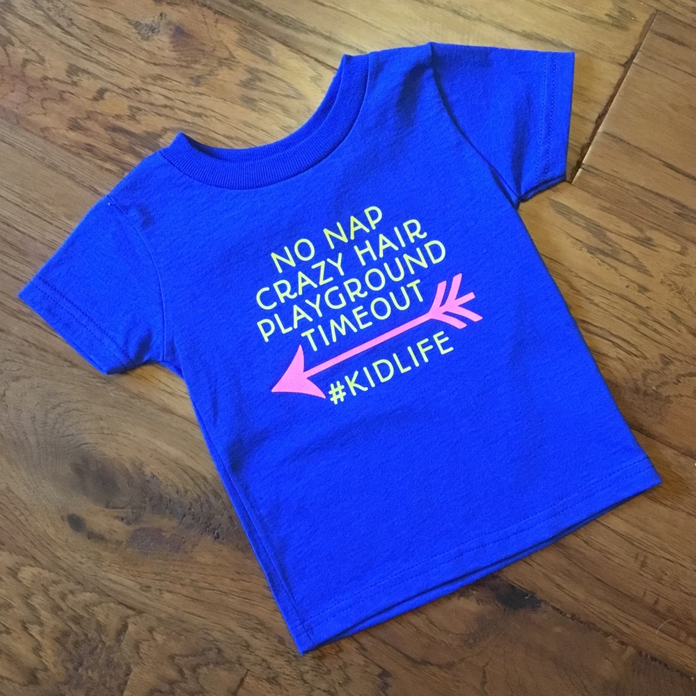 #kidlife Custom Tickled Pink! Tee