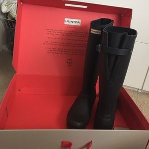 Hunter rain boots