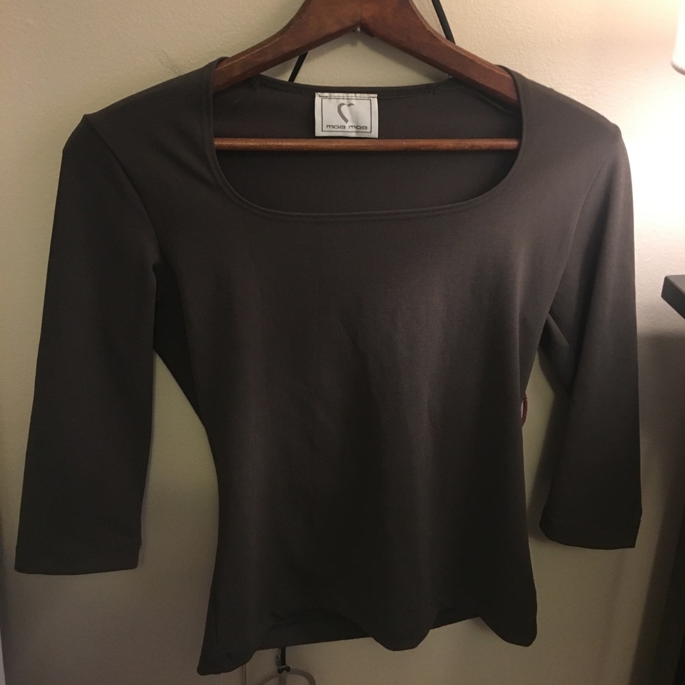 Dark Green crop top