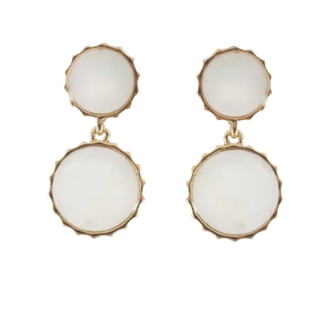 White gold drops