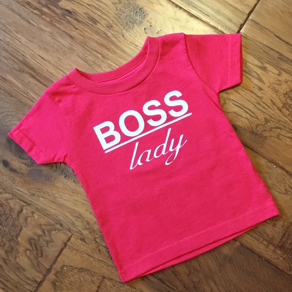 Little Boss Lady Tickled Pink! Tee