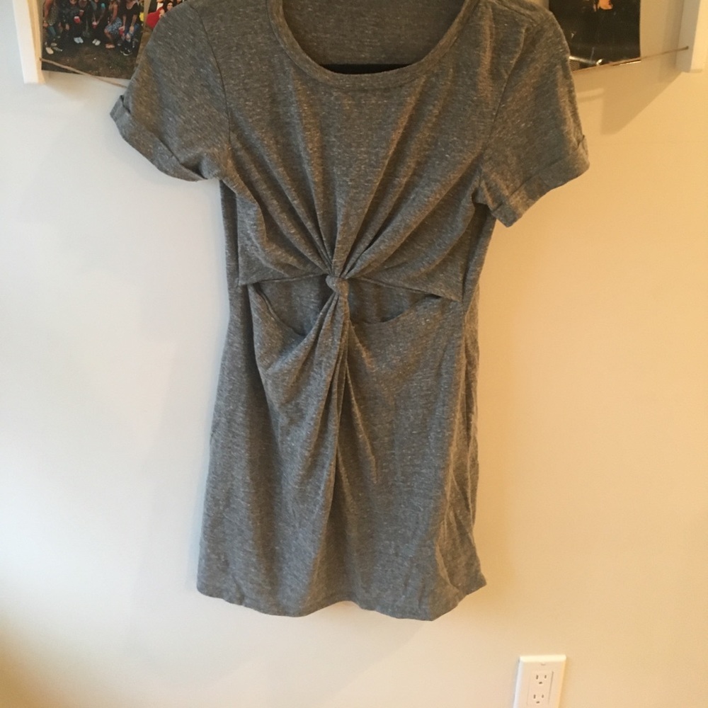 Grey Mini Dress