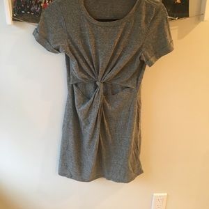 Grey Mini Dress