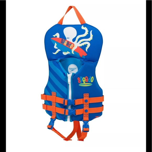 Speedo Swim Speedo Infant Neoprene Life Jacket Preserver Pfd 2
