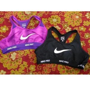 Nike Pro sports bra bundle!!