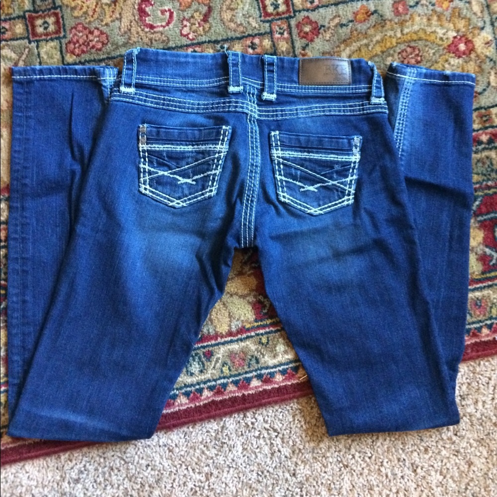 BKE Stella Skinny Jeans in a Dark Wash