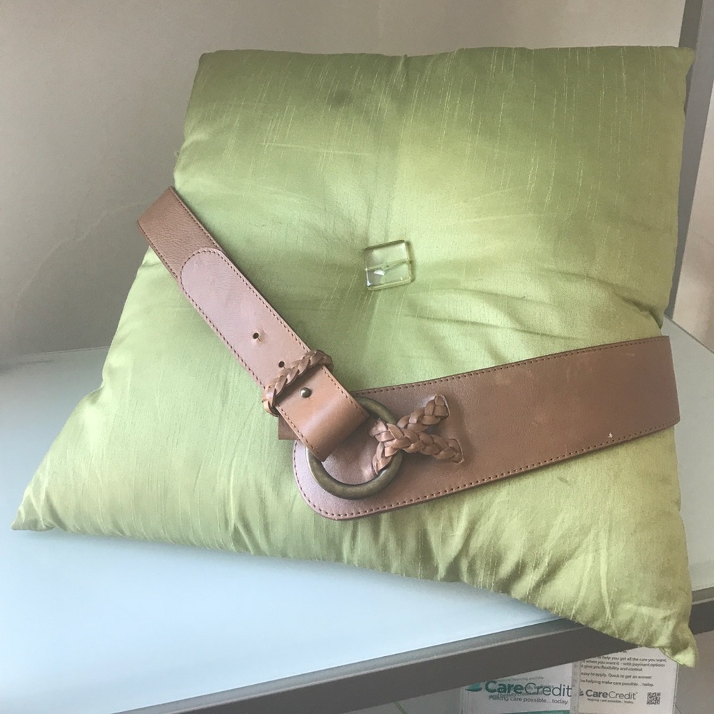JJill Brown Leather Belt