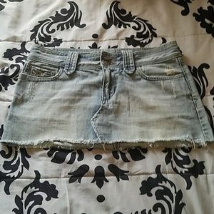 Denim skirt