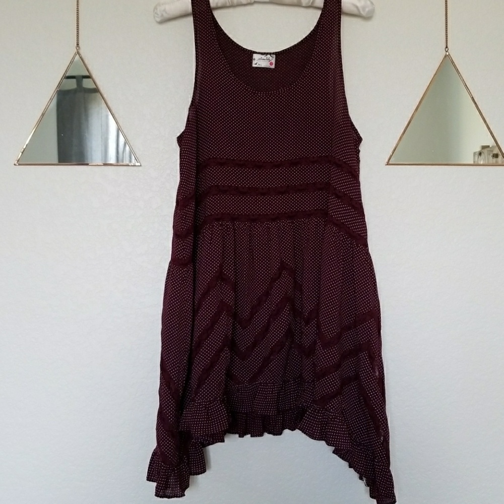FREE PEOPLE Voile & Lace Trapeze Slip