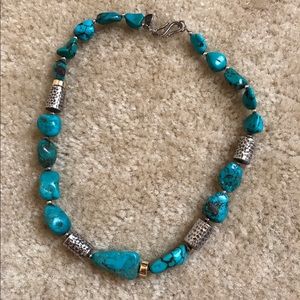 Silpada Sterling Silver/Turquoise Necklace