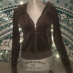 Vintage Juicy Couture Velvet Zip Up